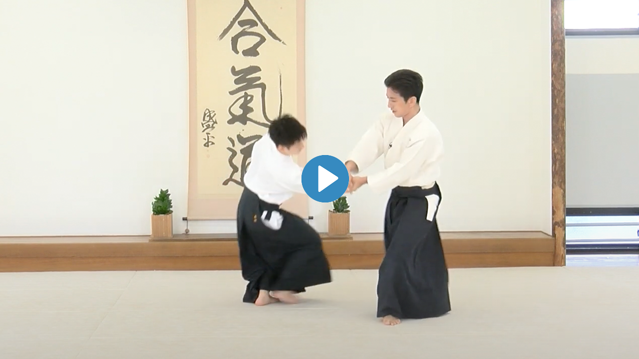 片手取り小手返し