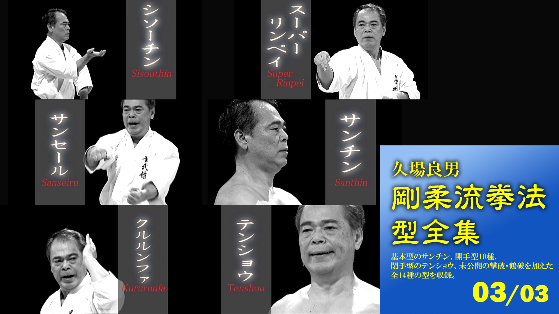 久場 良男 剛柔流拳法 型全集 03/03 | オンライン道場The Online