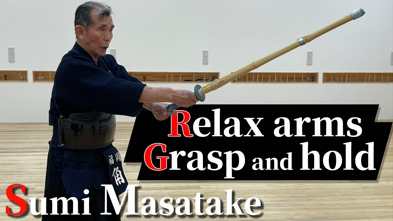 Suburi Step-Up Kendo Basics Part.1 Grip and Suburi with Hanshi Sumi Masatake ...